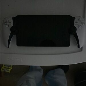 Sony Handheld Console White and Black Portable Gaming Device